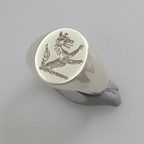 trade price fox crest signet ring