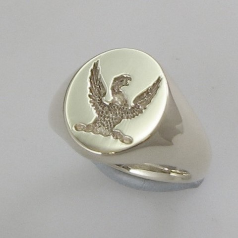 trade price silver crest rings